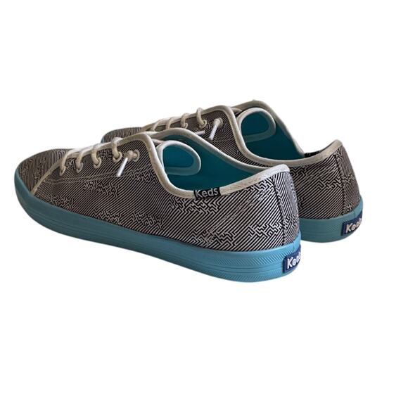 Keds Girl's Youth Sz 6 Kickstart Charm Canvas Rubber Soled Lace-Up Shoes - Picture 9 of 10